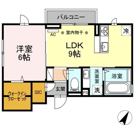 フィオーレ台町の物件間取画像